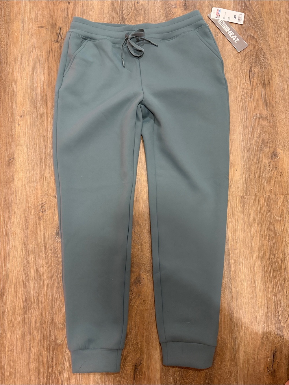 32 Degrees Slate Green Jogger Pants with Drawstring